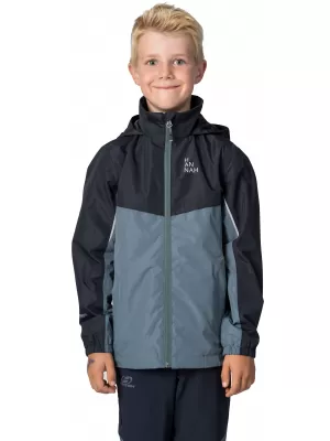 Jacheta pentru copii HANNAH BRONS JR II ANTRACIT/VERDE BALSAM
