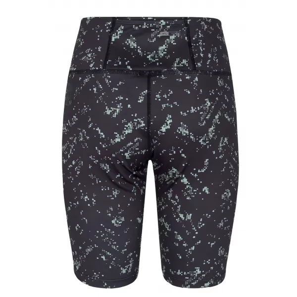  Pantaloni scurți de damă HANNAH JESSICA ANTRACIT/VERDE 