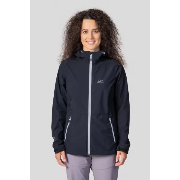  Jachetă softshell de damă HANNAH ZURY LITE ANTRACIT/ALBASTRU 