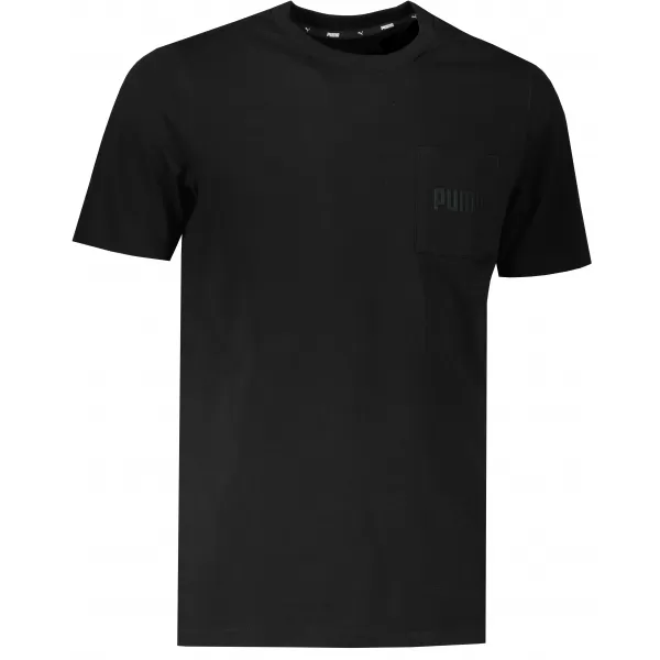  Tricou pentru bărbați PUMA MODERN BASIC POCKET TEE PUMA NEGRU 