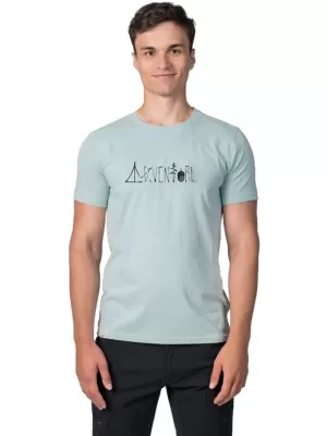 Tricou pentru bărbați HANNAH MIKO GRI PORT
