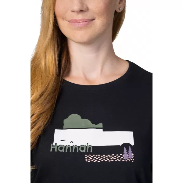  Tricou pentru femei HANNAH CHUCKI ANTRACIT 