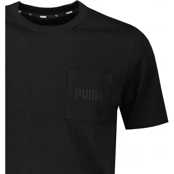  Tricou pentru bărbați PUMA MODERN BASIC POCKET TEE PUMA NEGRU 