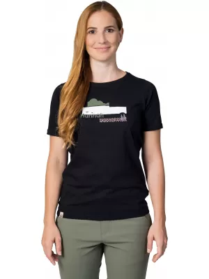 Tricou pentru femei HANNAH CHUCKI ANTRACIT
