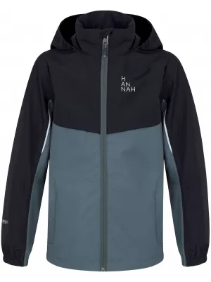 Jacheta pentru copii HANNAH BRONS JR II ANTRACIT/VERDE BALSAM