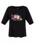 Tricou pentru femei HANNAH CLEA ANTRACIT