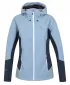 Jachetă softshell de damă HANNAH PULLA CEAȚĂ ALBASTRĂ/ARDEZIE ÎNTUNECATĂ