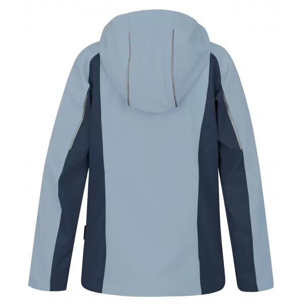  Jachetă softshell pentru fetiță HANNAH CAPRA JR CEAȚĂ ALBASTRĂ/ÎNSEMN ALBASTRU 