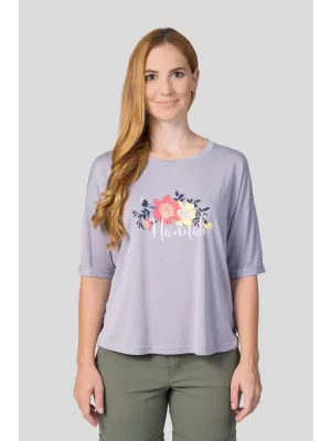 Tricou pentru femei HANNAH CLEA GRI GHEȚAR