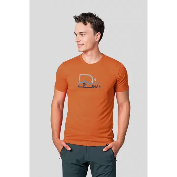  Tricou pentru bărbați HANNAH BITE PORTOCALA JAFFA 