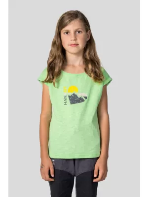Tricou pentru copii HANNAH KAIA JR VERDE PARADIS