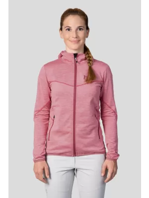 Hanorac de dama HANNAH DAGNYS HOODY CUARȚ ROZ MEL