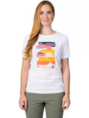 Tricou pentru femei HANNAH CHUCKI ALB