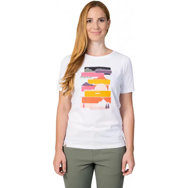  Tricou pentru femei HANNAH CHUCKI ALB 