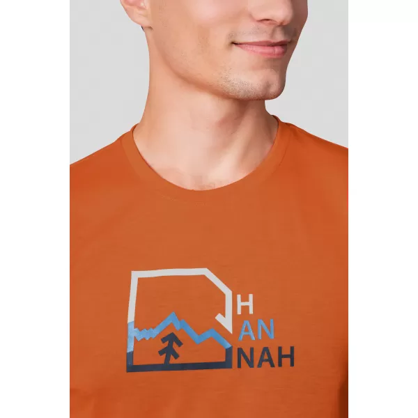  Tricou pentru bărbați HANNAH BITE PORTOCALA JAFFA 