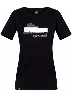 Tricou pentru femei HANNAH CHUCKI ANTRACIT