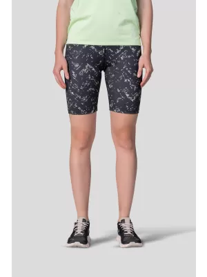 Pantaloni scurți de damă HANNAH JESSICA ANTRACIT/VERDE