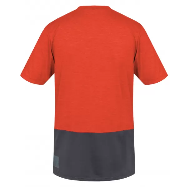  Tricou pentru bărbați HANNAH SANVI ROȘII CHERRY MEL/ASFALT 