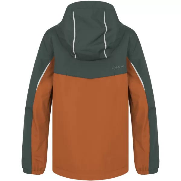  Jacheta pentru copii HANNAH BRONS JR II VERDE BALSAM/PORTOCALIU ARS 