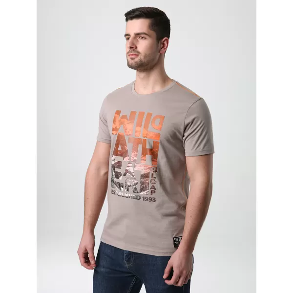 Tricou pentru bărbați LOAP BOLT MARO/GRI 