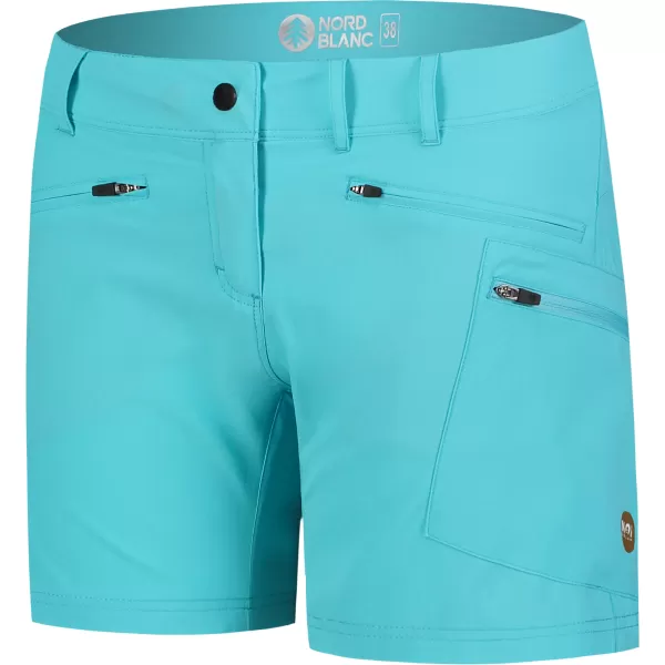  Pantaloni scurți de damă NORDBLANC MOSS NBSPL7634 TURCOAZ 