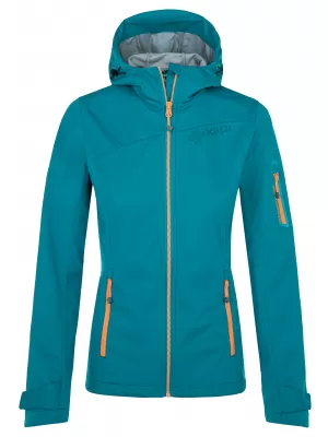 Jachetă softshell pentru femei KILPI BELTRA-W RL0104KI TURCOAZ