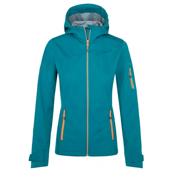  Jachetă softshell pentru femei KILPI BELTRA-W RL0104KI TURCOAZ 