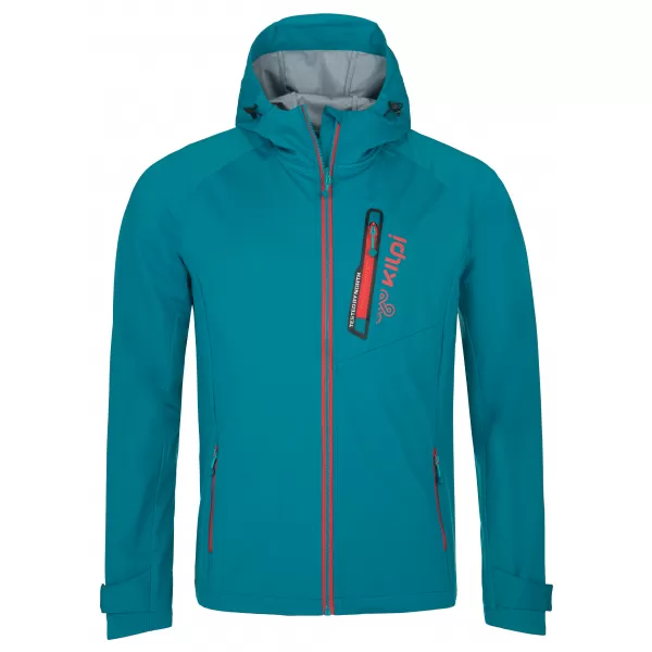  Jachetă softshell pentru bărbați KILPI BELTRA-M RM0103KI TURCOAZ 