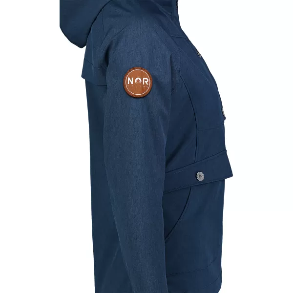 Jachetă softshell pentru femei NORDBLANC LIGHT-HEARTED NBSSL7611 ALBASTRU ÎNCHIS 