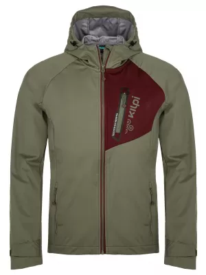 Jachetă softshell pentru bărbați KILPI BELTRA-M RM0103KI KAKI