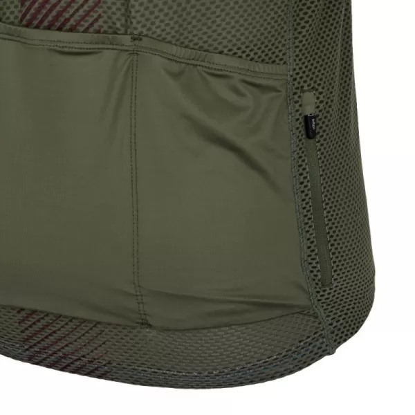  Tricou de ciclism pentru bărbați KILPI ALVI-M RM0309KI KAKI 