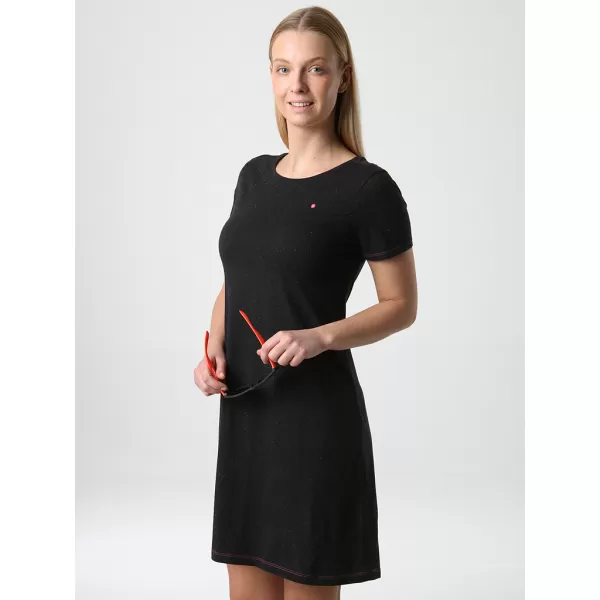  Rochie LOAP BULMA NEGRU/ROZ 