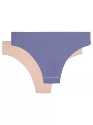 Chiloți de damă pachet de 2 KILPI 2P NELIA-W RL0222KI ALBASTRU ÎNCHIS/ROZ