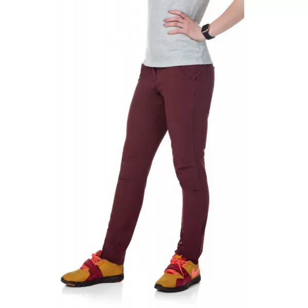  Pantaloni de dama KILPI BRODELIA-W RL0203KI ROȘU ÎNCHIS 