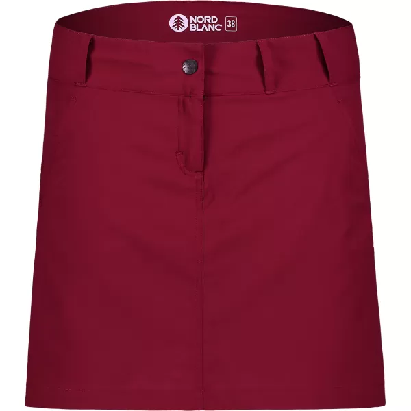  Fusta de dama NORDBLANC HAZY NBSSL7633 BURGUNDIA 