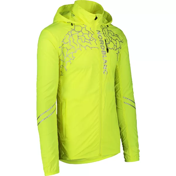  Jachetă pentru bărbați NORDBLANC WELL-BEING NBSJM7602 VERDE FLUORESCENT 