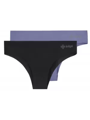 Chiloți de damă pachet de 2 KILPI 2P NELIA-W RL0222KI NEGRU/ALBASTRU MARIN