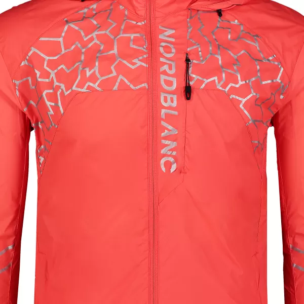  Jachetă pentru bărbați NORDBLANC WELL-BEING NBSJM7602 NEON CORAL DE FOC 
