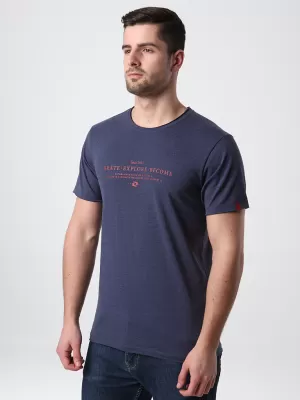 Tricou pentru bărbați LOAP BEKRAN ALBASTRU