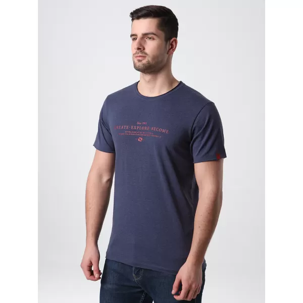  Tricou pentru bărbați LOAP BEKRAN ALBASTRU 