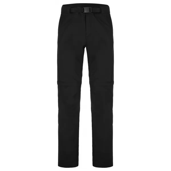  Pantaloni softshell pentru bărbați LOAP URFINN NEGRU/ALB 