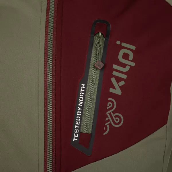  Jachetă softshell pentru bărbați KILPI BELTRA-M RM0103KI KAKI 