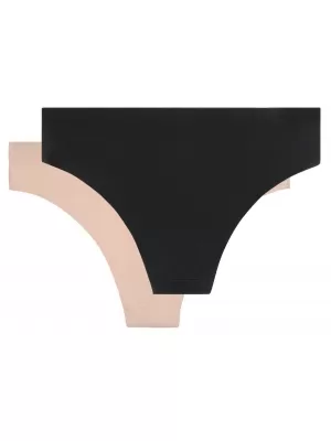 Chiloți de damă pachet de 2 KILPI 2P NELIA-W RL0222KI ROZ DESCHIS/NEGRU