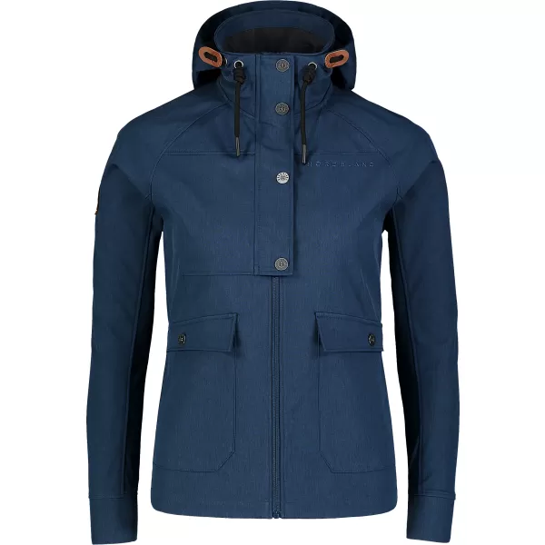  Jachetă softshell pentru femei NORDBLANC LIGHT-HEARTED NBSSL7611 ALBASTRU ÎNCHIS 