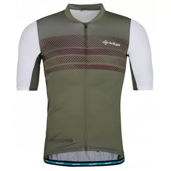  Tricou de ciclism pentru bărbați KILPI ALVI-M RM0309KI KAKI 