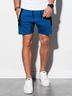 Pantaloni scurţi OMBRE W240 ALBASTRU