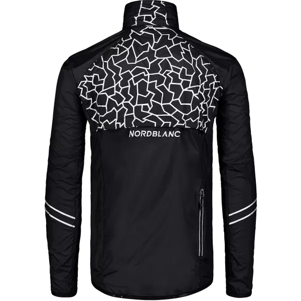  Jachetă pentru bărbați NORDBLANC WELL-BEING NBSJM7602 NEGRU DE CRISTAL 