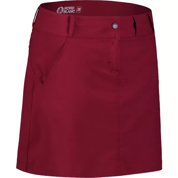  Fusta de dama NORDBLANC HAZY NBSSL7633 BURGUNDIA 