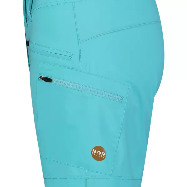  Pantaloni scurți de damă NORDBLANC MOSS NBSPL7634 TURCOAZ 