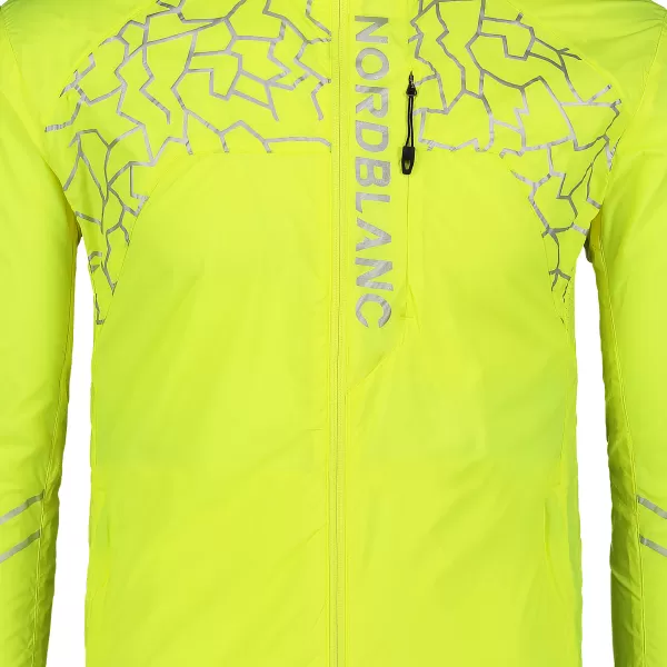  Jachetă pentru bărbați NORDBLANC WELL-BEING NBSJM7602 VERDE FLUORESCENT 